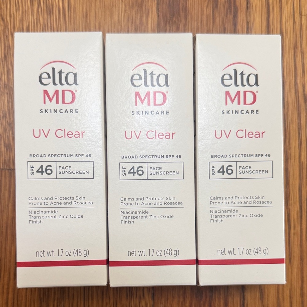 EltaMD UV Clear SPF 46 Face Sunscreen - White and Red Packaging